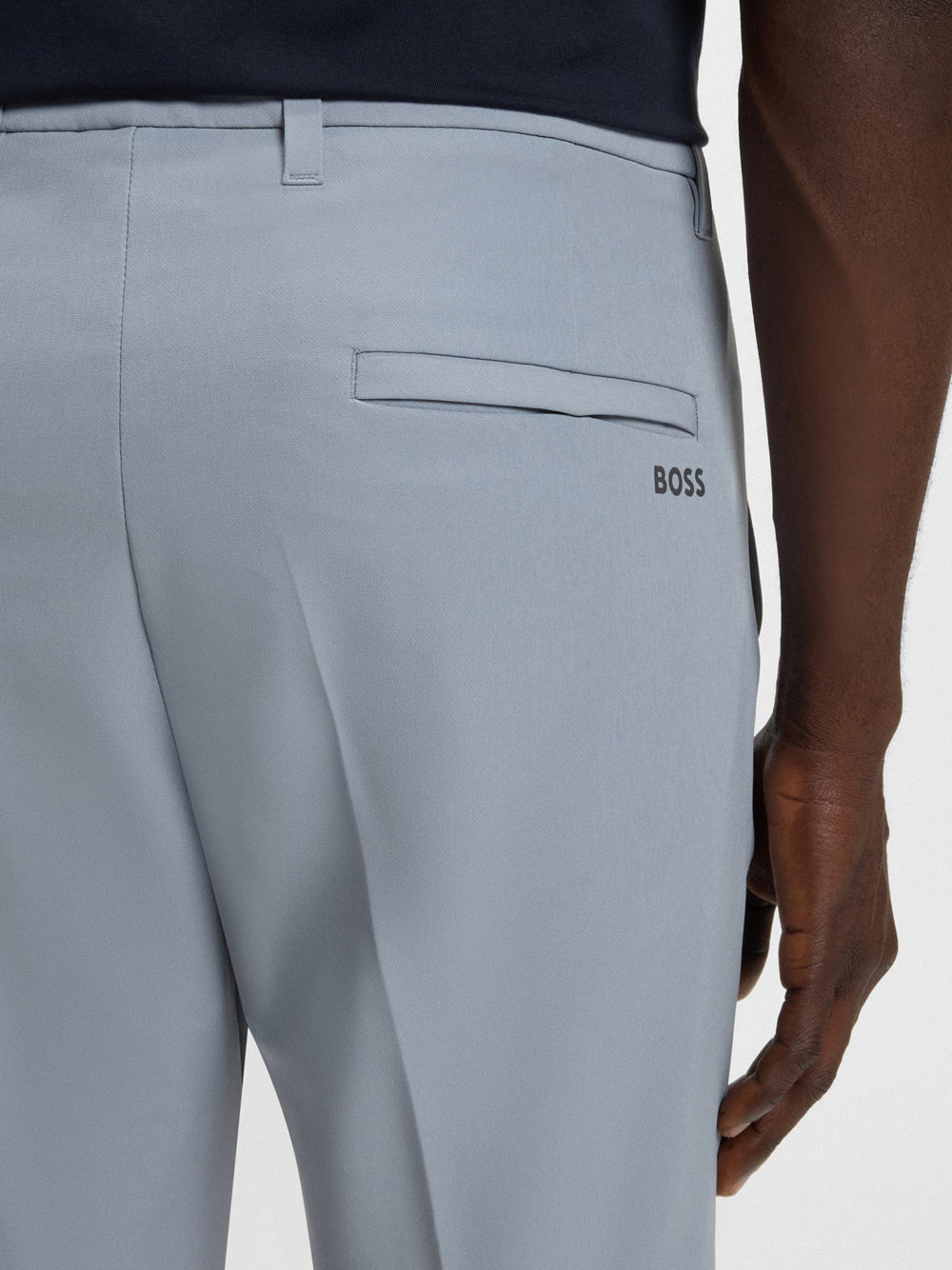 Pantalone Chino Hugo Boss Commuter da Uomo - Grigio
