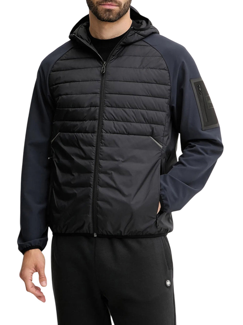 Giubbino Hugo Boss Urbanex Hybrid da Uomo - Blu