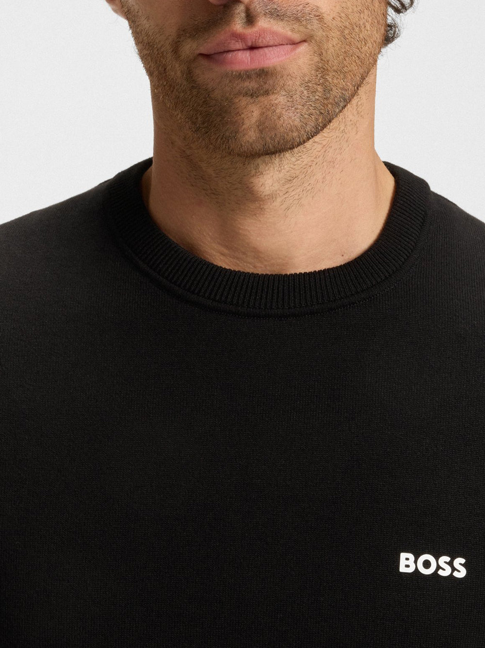 Maglione Hugo Boss Ever da Uomo - Nero