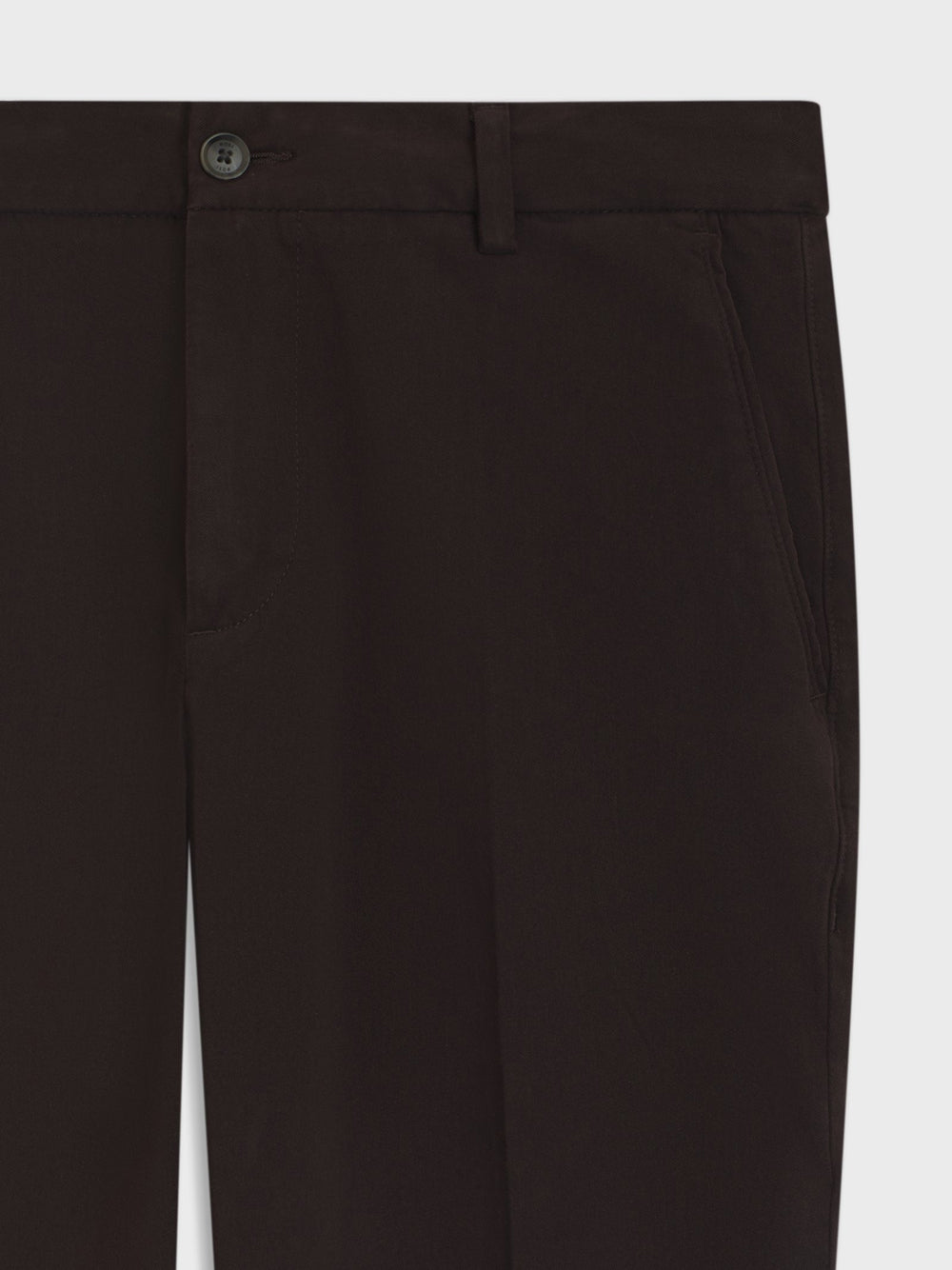 Pantalone Chino Hugo Boss Kane da Uomo - Marrone