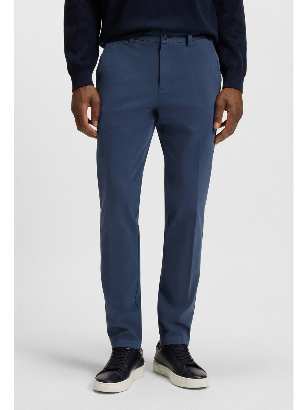 Pantalone Chino Hugo Boss Kaiton da Uomo - Blu
