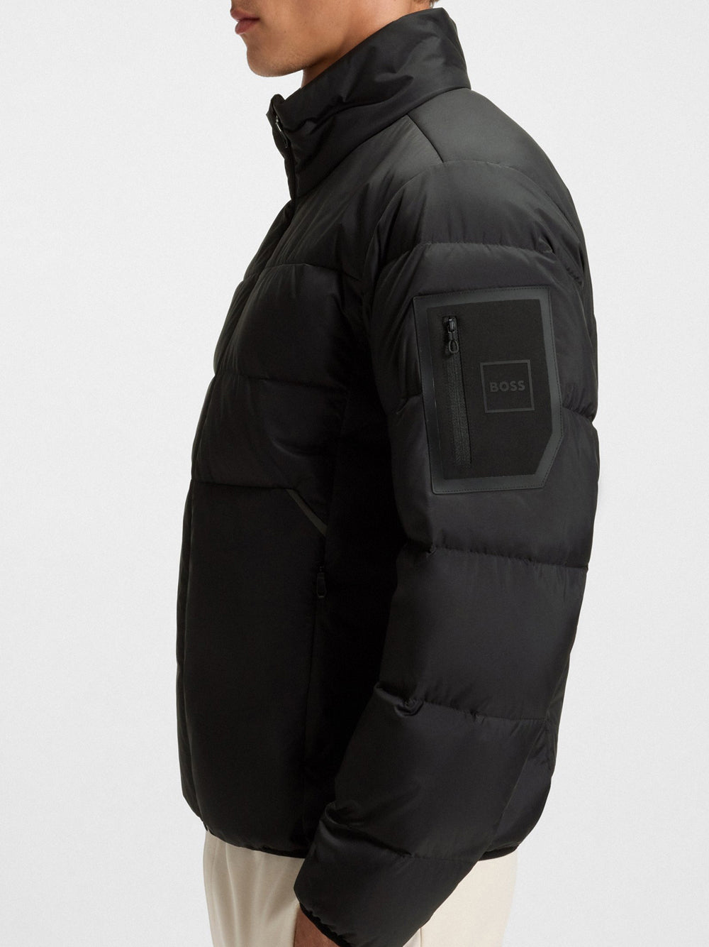 Piumino Hugo Boss Urbanex Puffer da Uomo - Nero