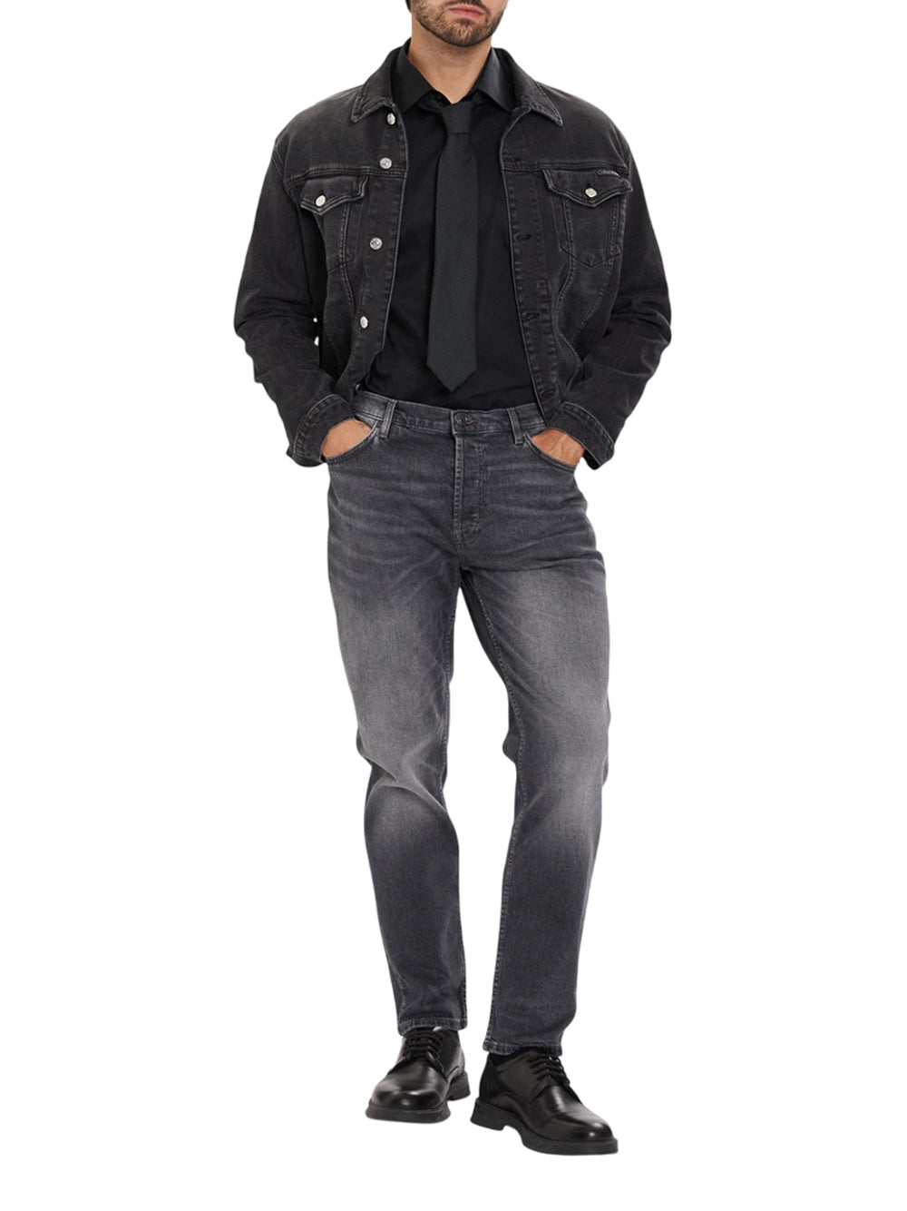 Jeans Slim Hugo Boss da Uomo - Grigio