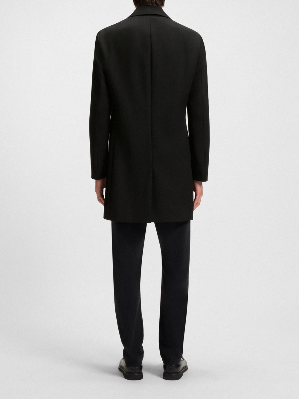 Cappotto Hugo Boss Hyde da Uomo - Nero