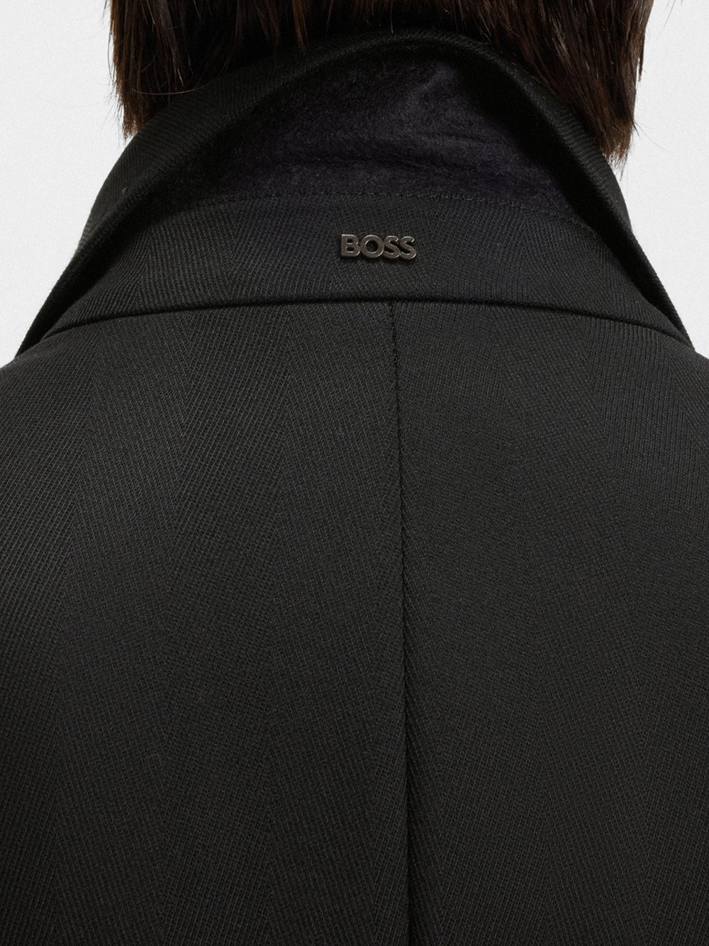 Cappotto Hugo Boss Hyde da Uomo - Nero
