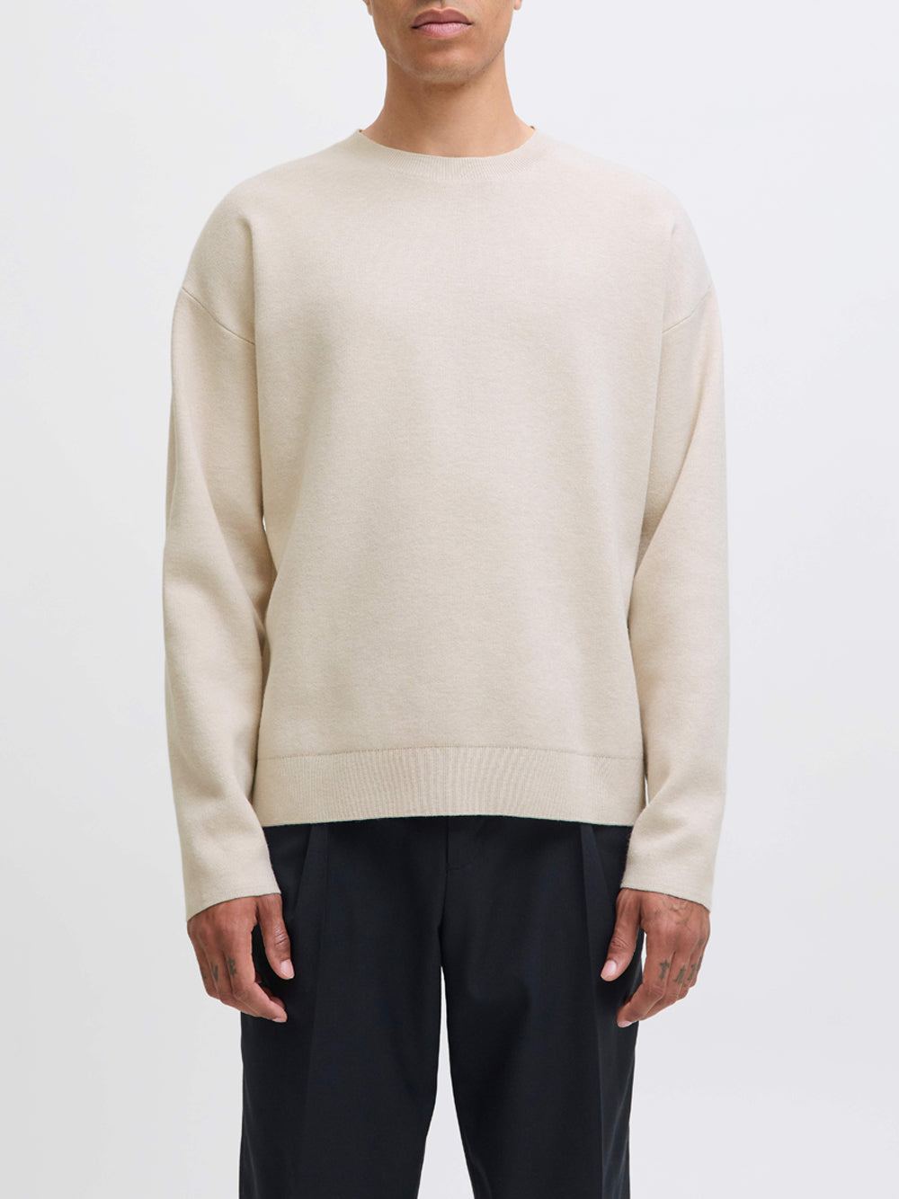 Pullover Jack e Jones da Uomo - Avorio