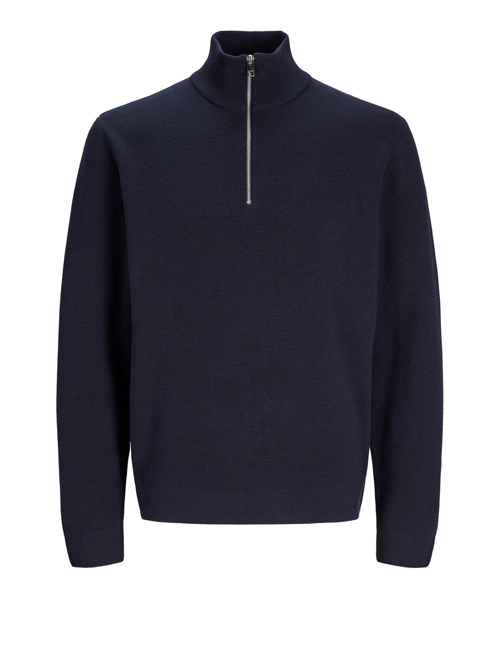 Maglia Collo Alto Jack e Jones Half Zip da Uomo - Blu