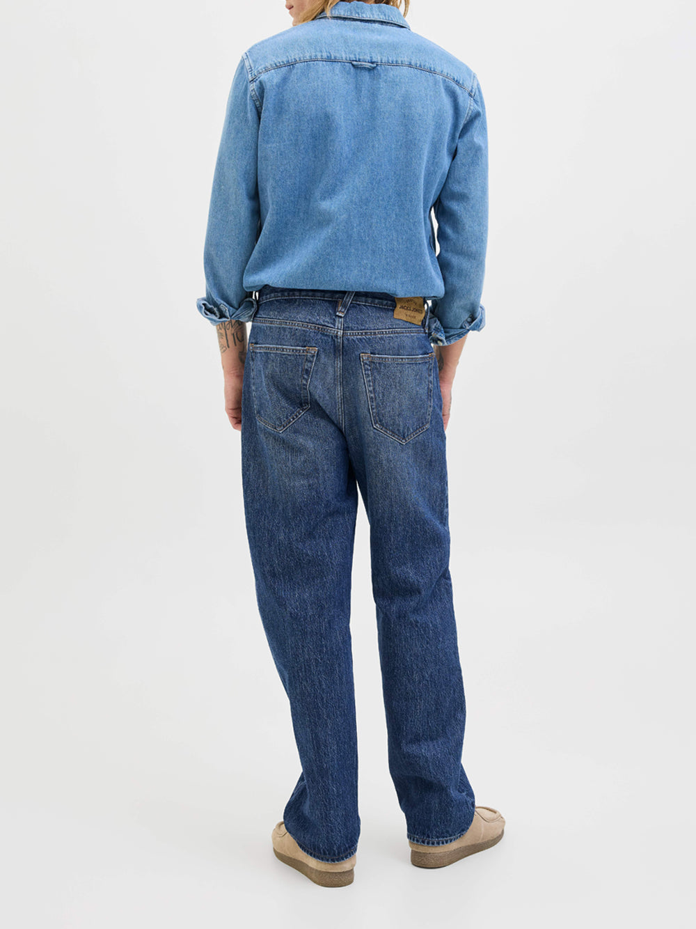 Jeans Straight Jack e Jones da Uomo - Denim