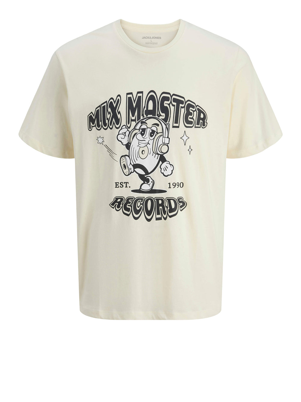 T-shirt Jack e Jones da Uomo - Avorio