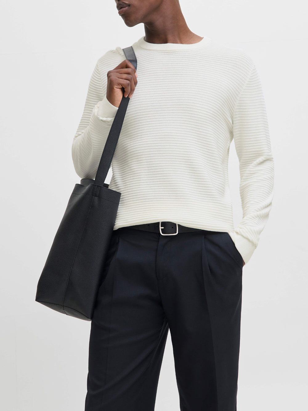 Pullover Jack e Jones da Uomo - Bianco