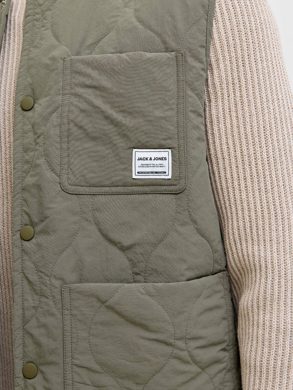Smanicato Jack e Jones da Uomo - Verde
