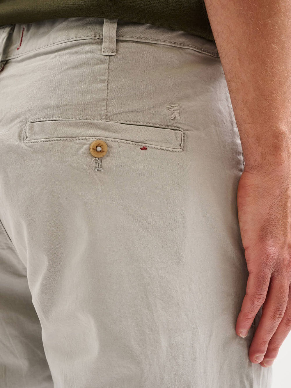 Pantalone Chino Jaggy Tomas da Uomo - Avorio