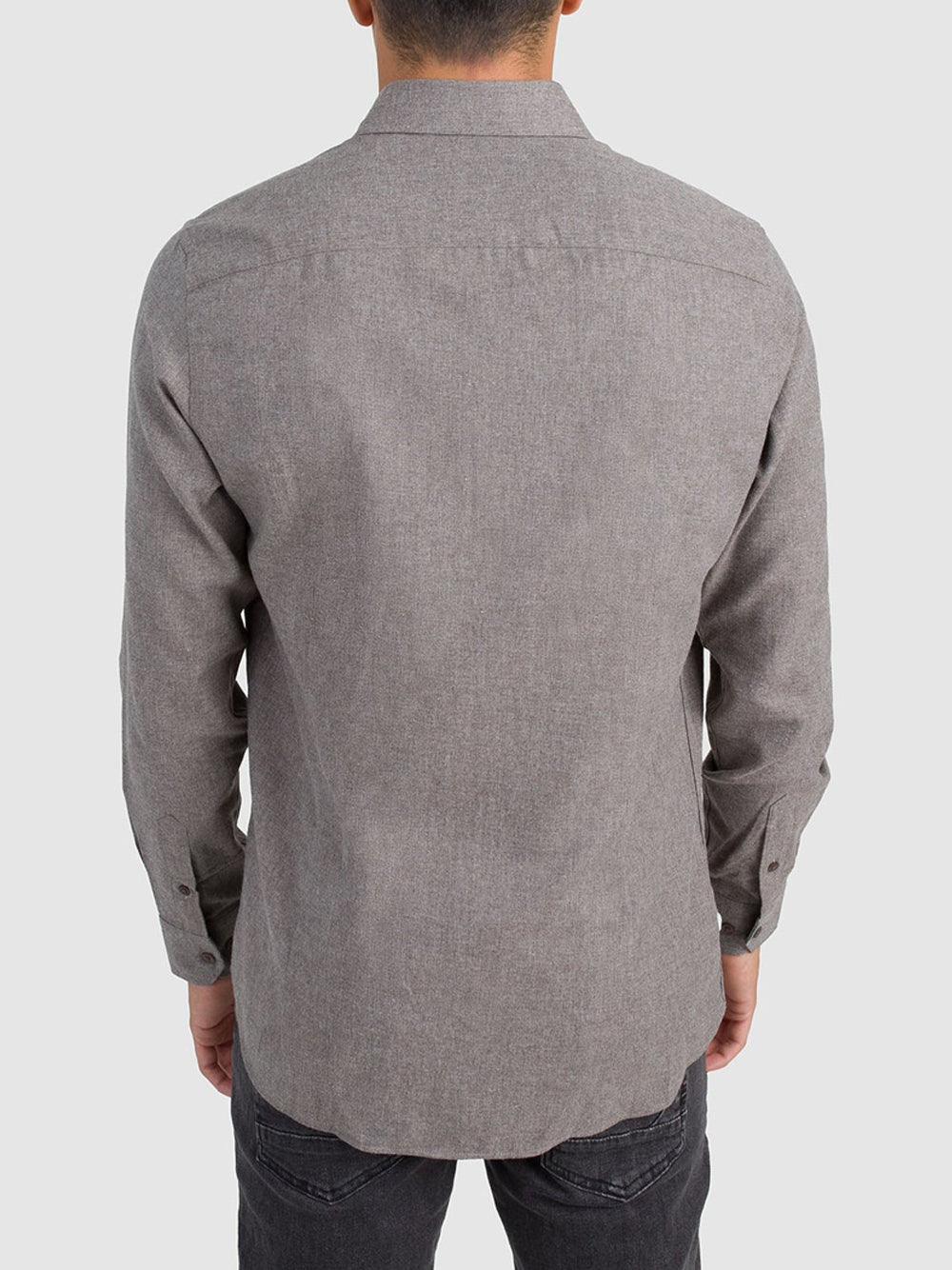 Camicia Casual Jaggy Quino da Uomo - Marrone