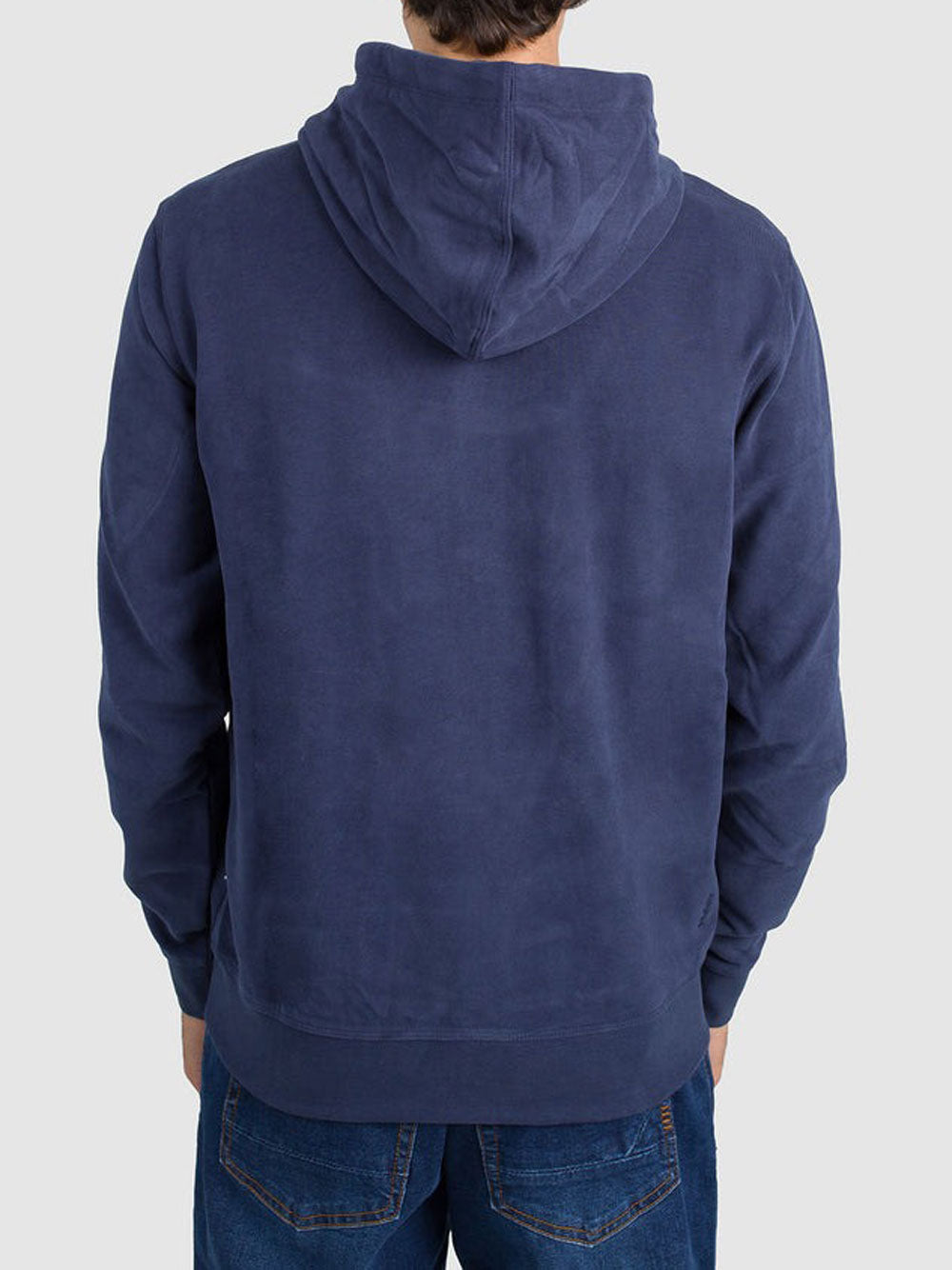 Felpa Zip Jaggy da Uomo - Blu