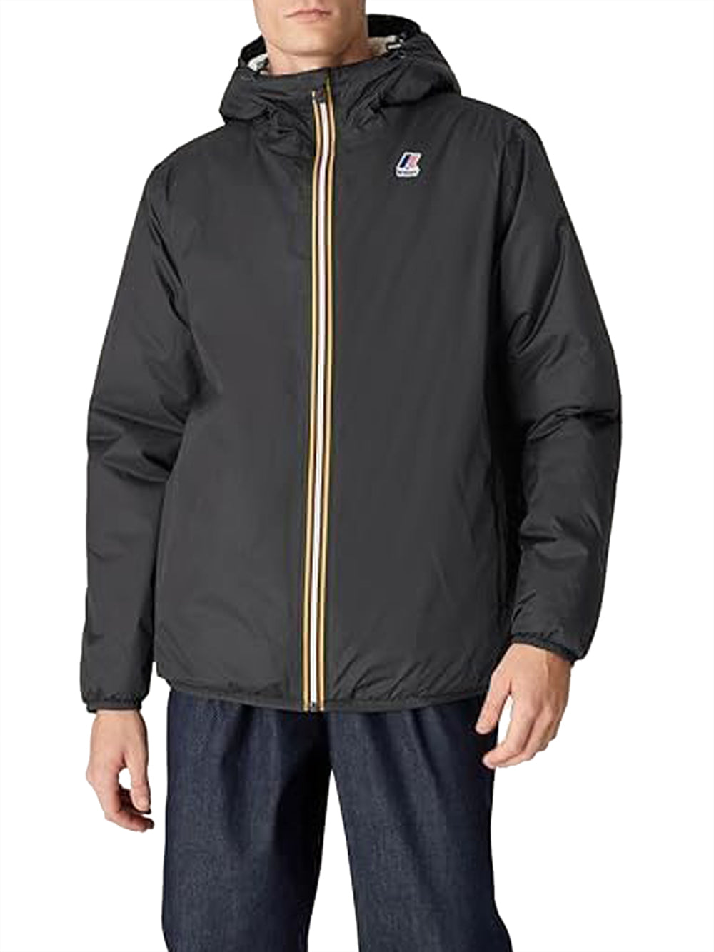 K-Way Giubbotto corto Unisex Mod. K21515W LE VRAI 4.0 CLAUDE ORSETTO USY Nero