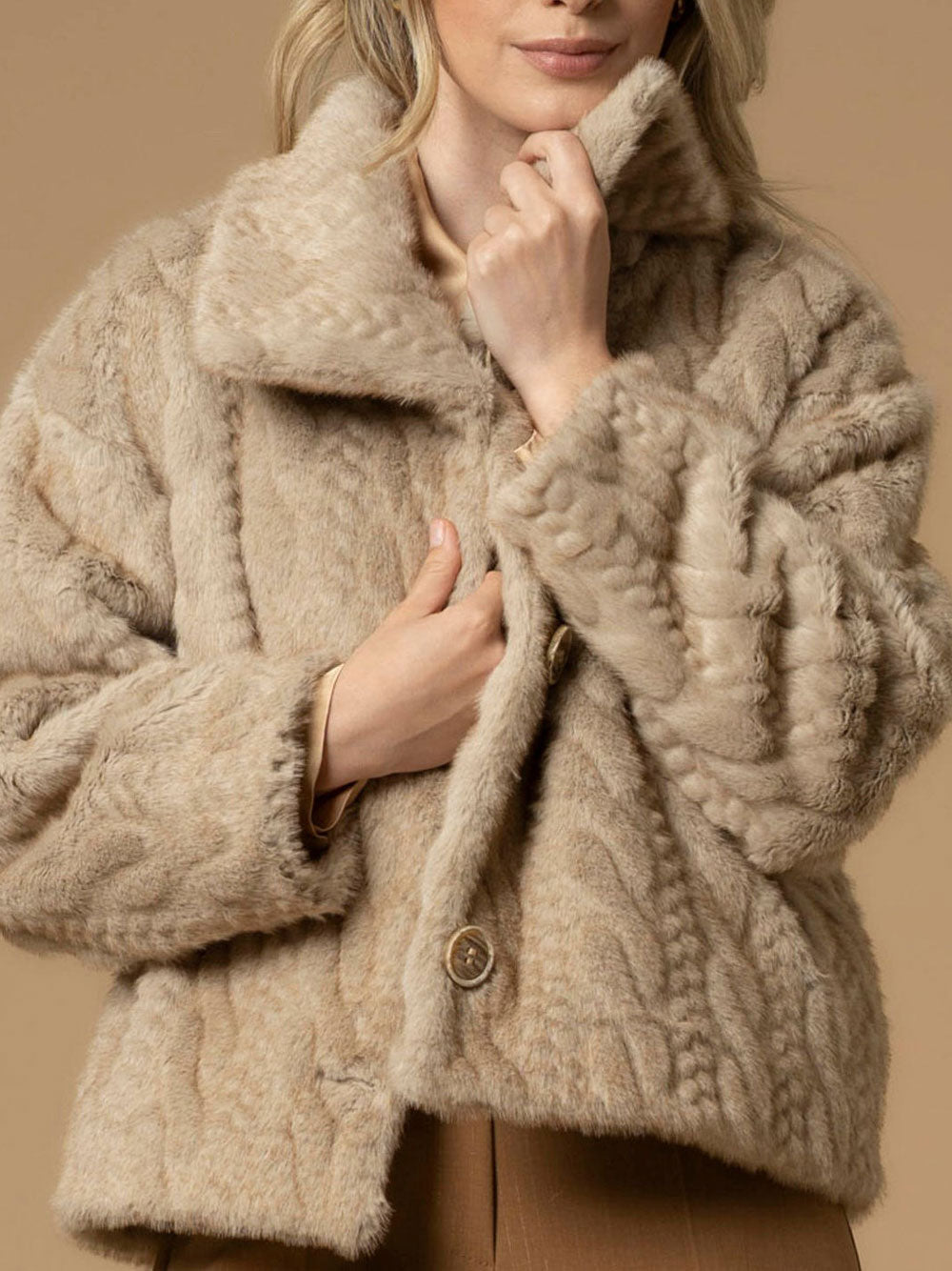 Cappotto Kocca Marielies da Donna - Avorio