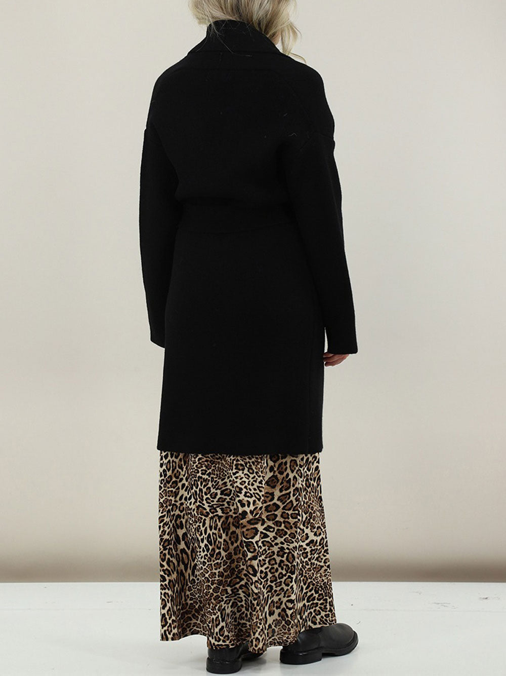 Cardigan Kocca Bosone da Donna - Nero