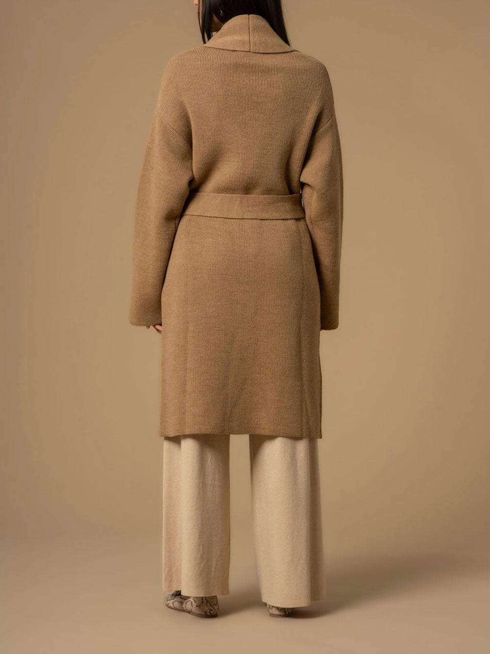 Cardigan Kocca Bosone da Donna - Beige