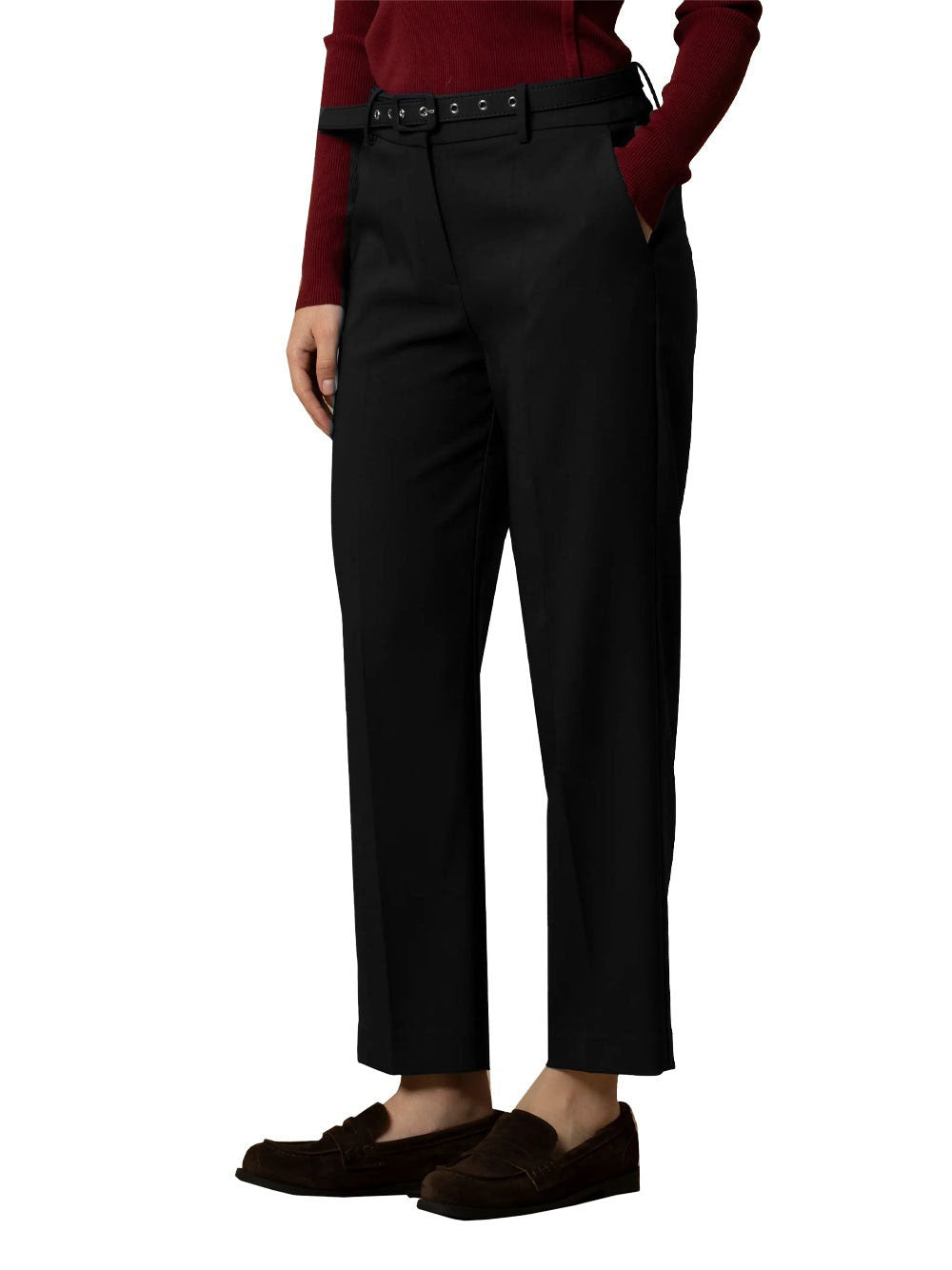 Pantalone Chino Kocca Taty da Donna - Nero