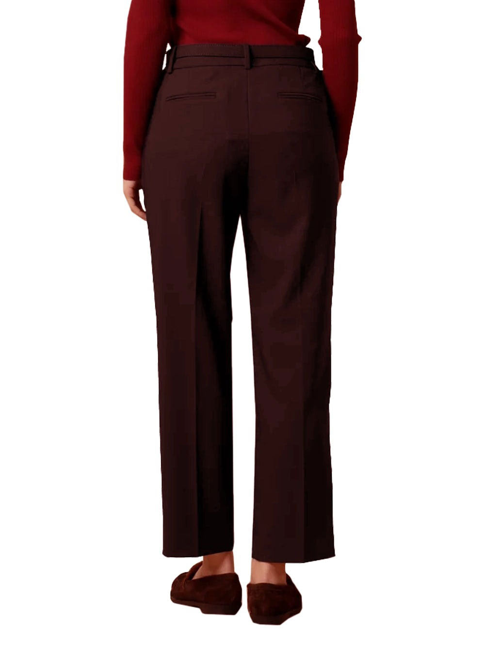 Pantalone Chino Kocca Taty da Donna - Bordeaux