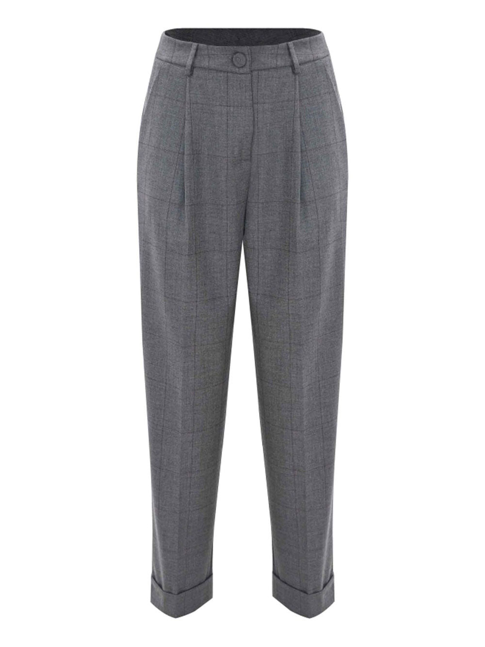 Pantalone Chino Kocca Hattilas da Donna - Grigio