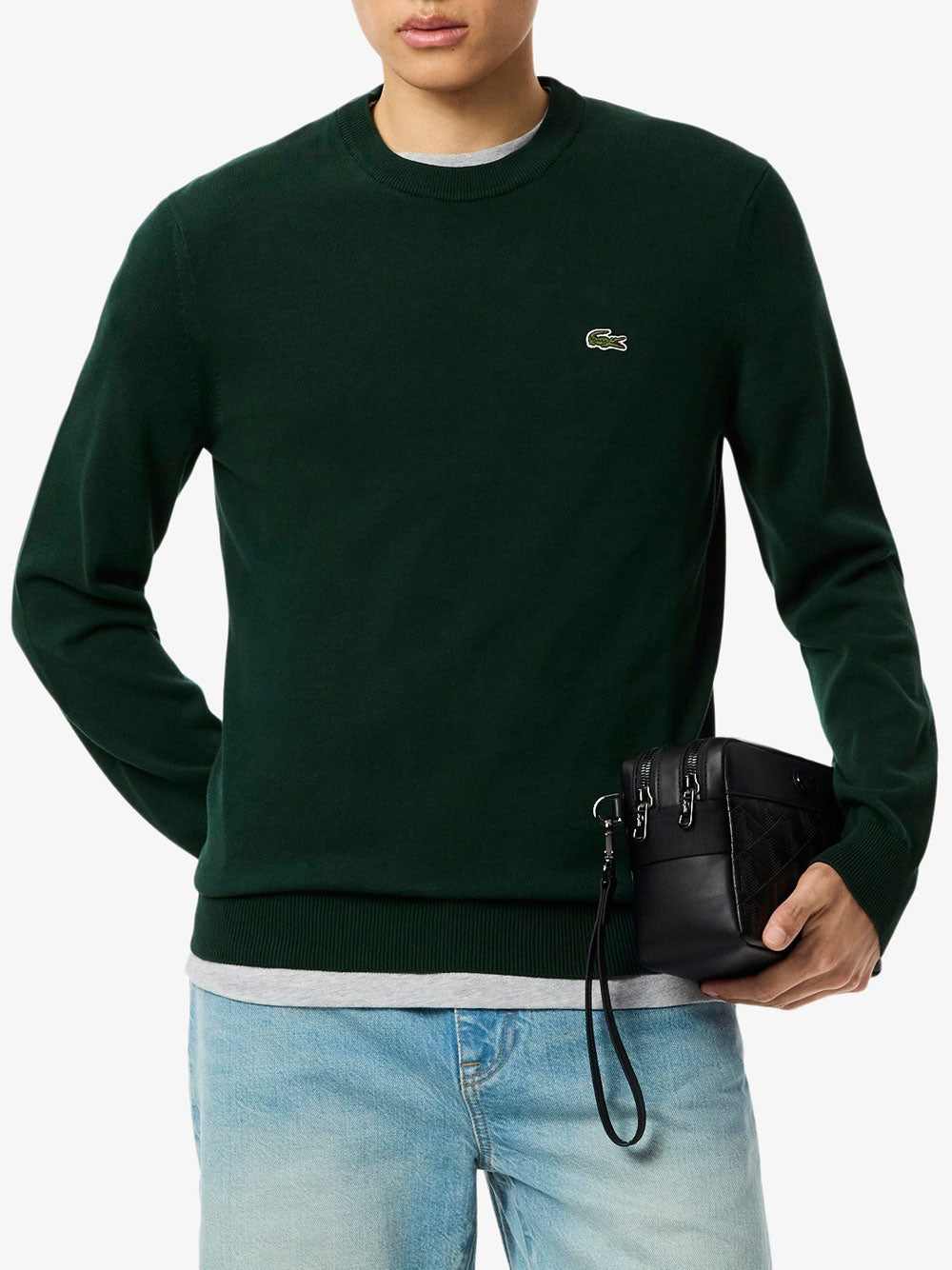 Pullover Lacoste da Uomo - Verde