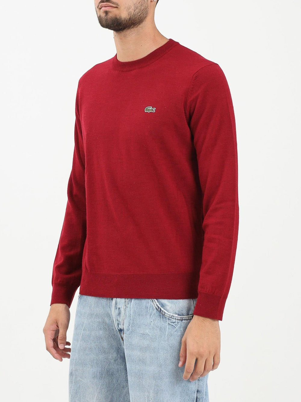 Pullover Lacoste da Uomo - Bordeaux