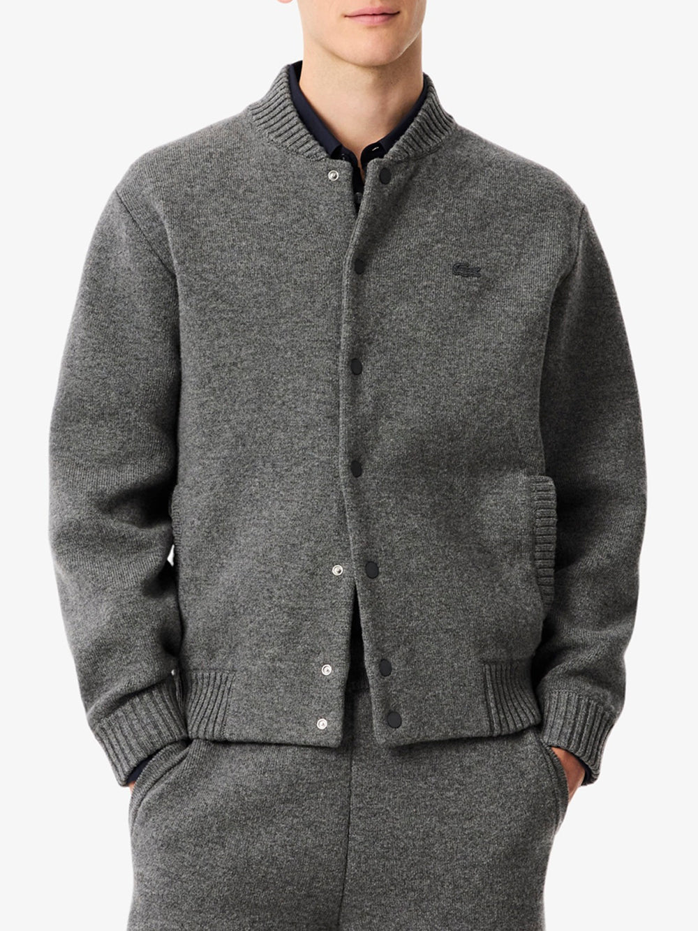 Bomber Lacoste da Uomo - Grigio