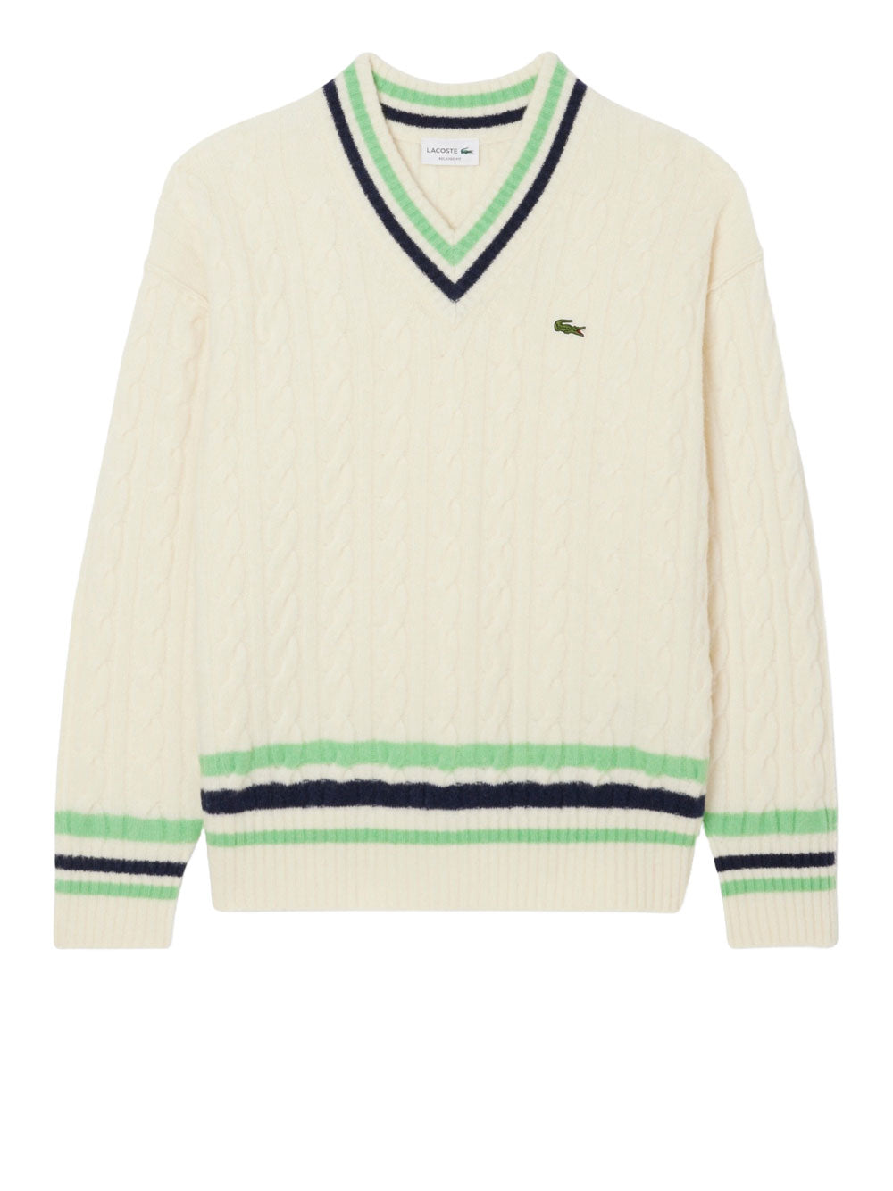 Maglione Lacoste da Uomo - Avorio