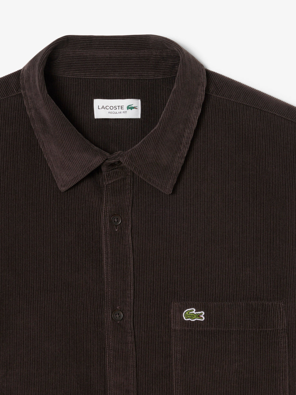 Camicia Casual Lacoste da Uomo - Marrone