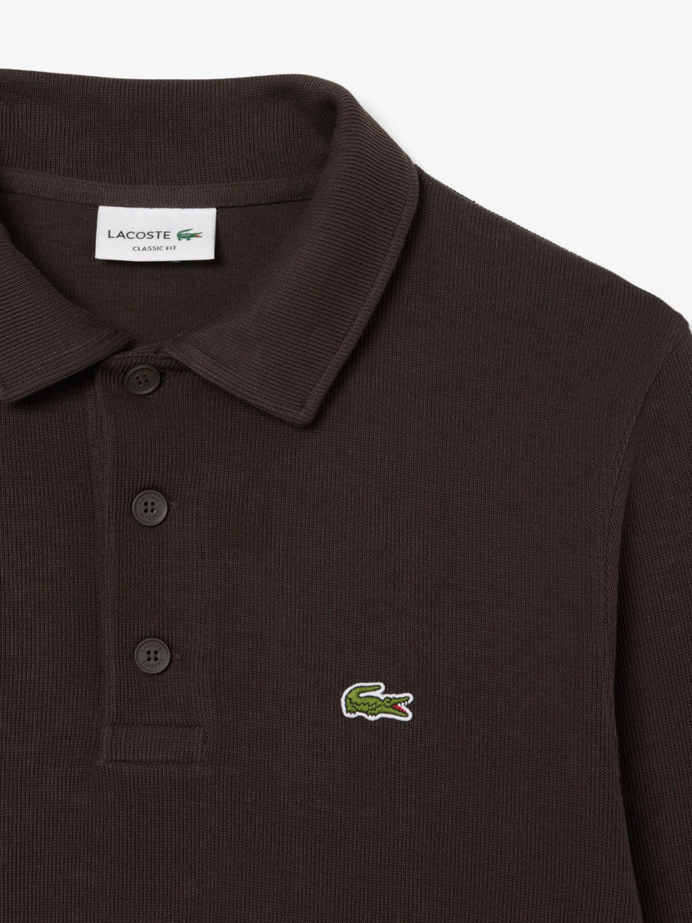Felpa Polo Lacoste da Uomo - Marrone