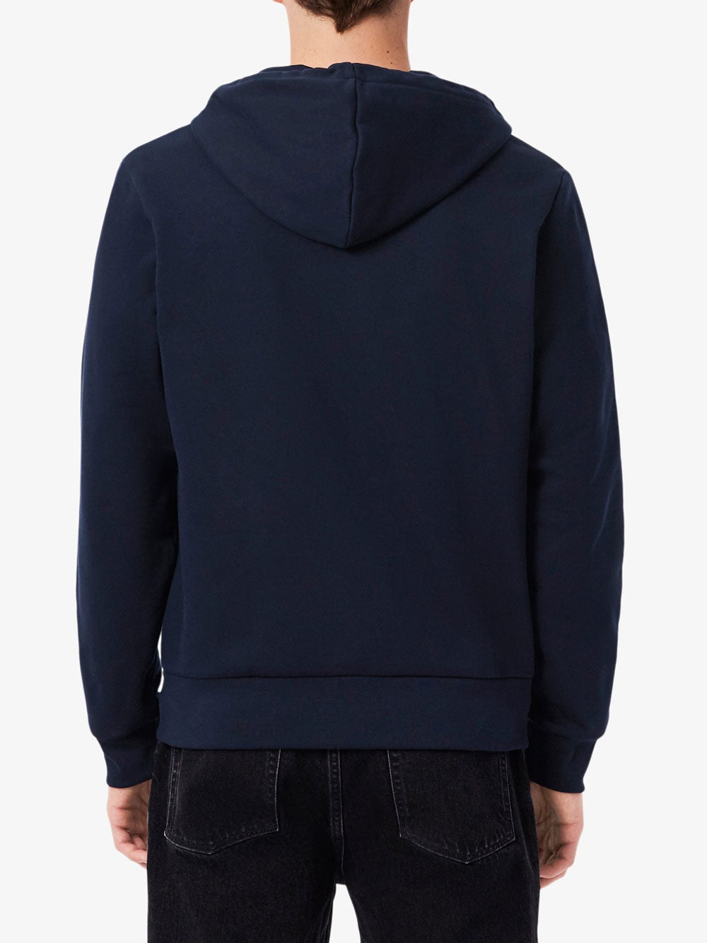 Felpa Zip Lacoste da Uomo - Blu