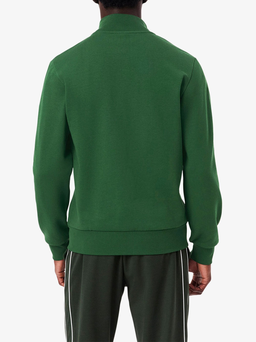 Felpa Zip Lacoste da Uomo - Verde