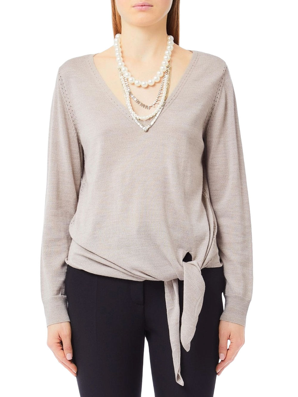 Maglia Liu Jo da Donna - Beige