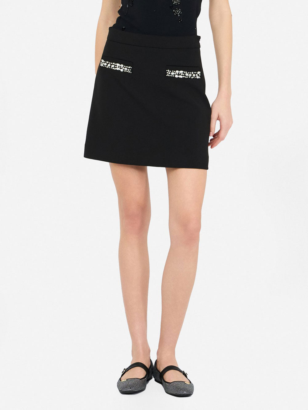 Gonna Mini Liu Jo da Donna - Nero