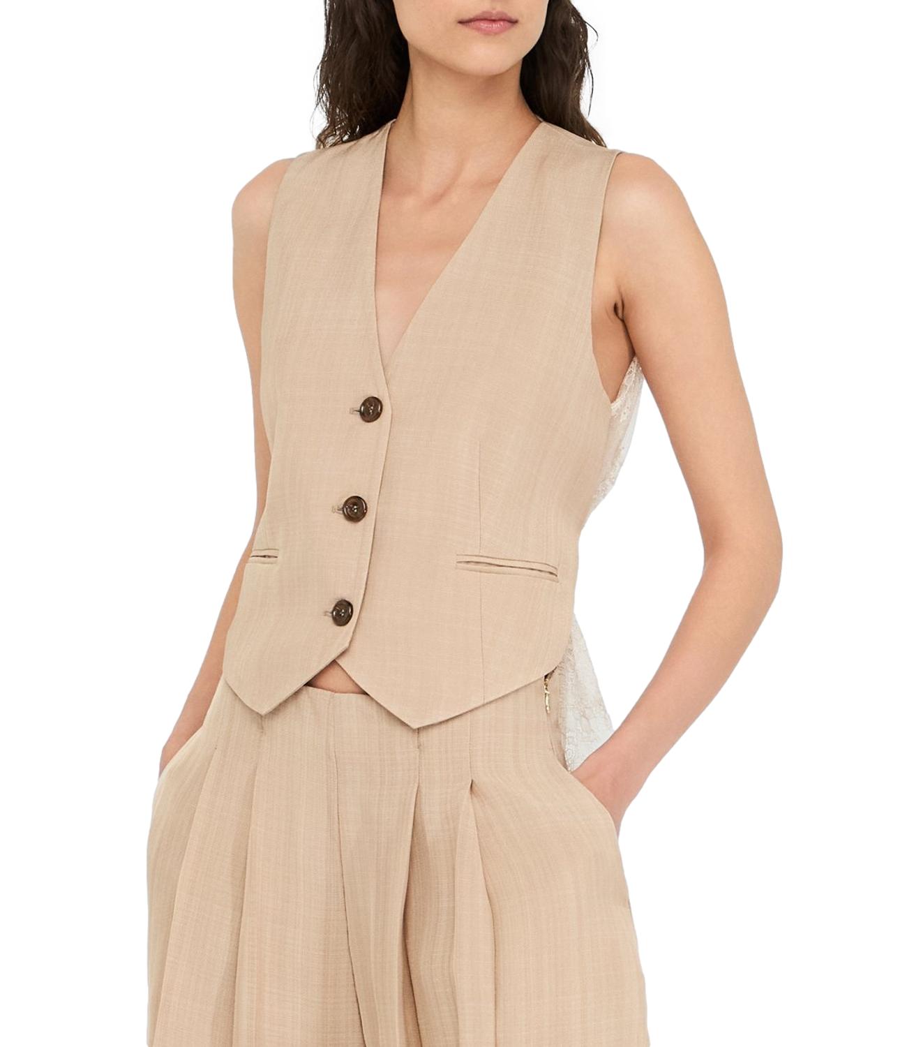Liu Jo Liu Jo Gilet Donna Mod. CF5277 T9819 X0723 Beige