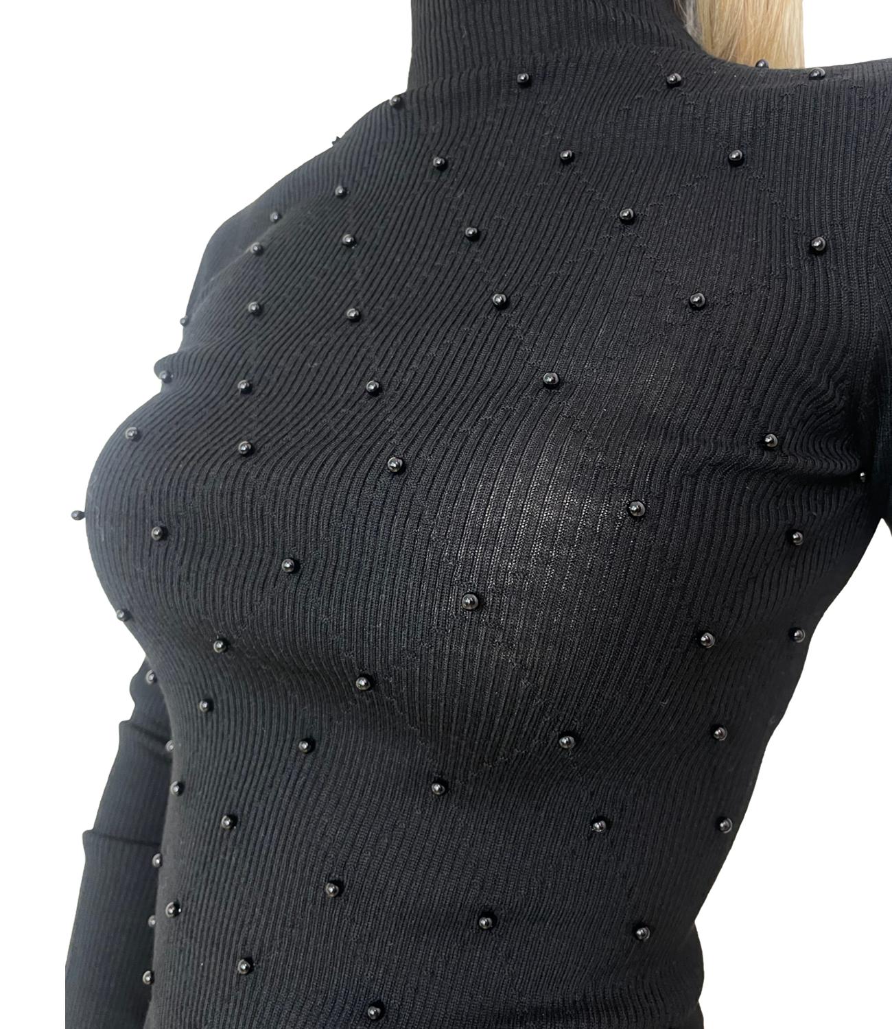 Liu Jo Liu Jo Maglia Donna Mod. MF5030 MA77Q 22222 Nero
