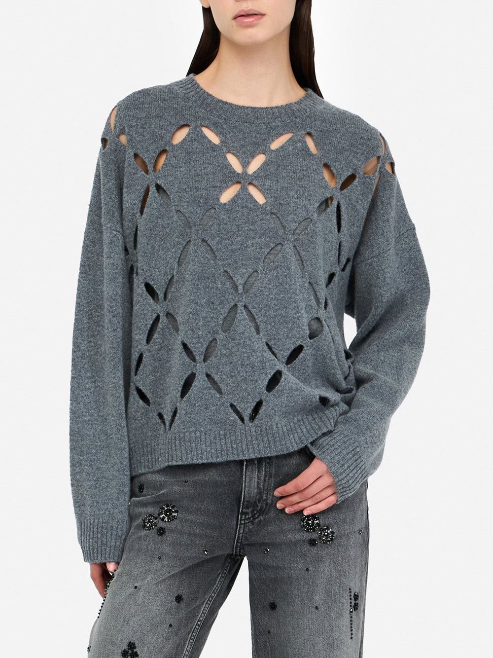 Maglia Liu Jo da Donna - Grigio