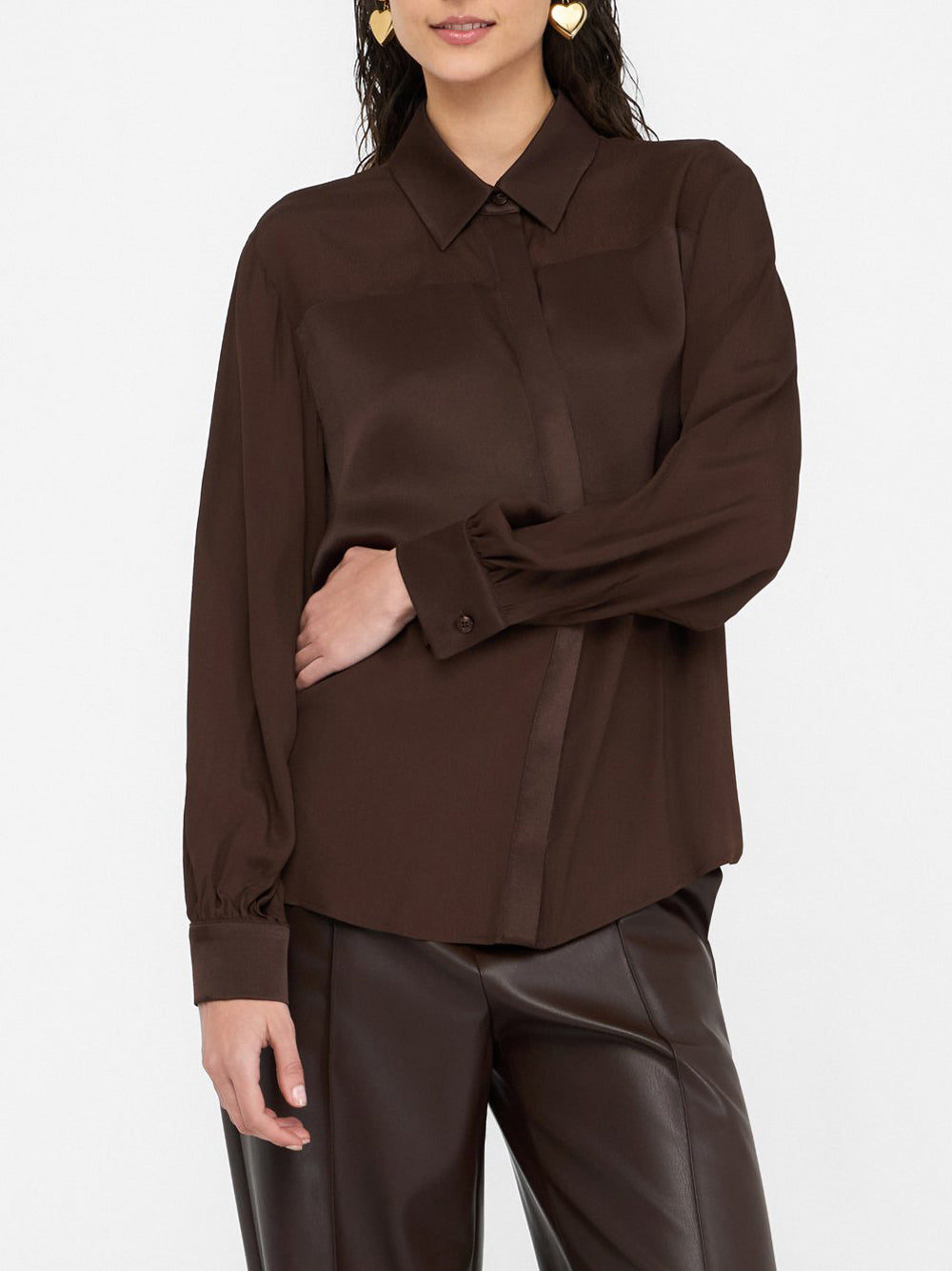 Camicia Liu Jo da Donna - Marrone