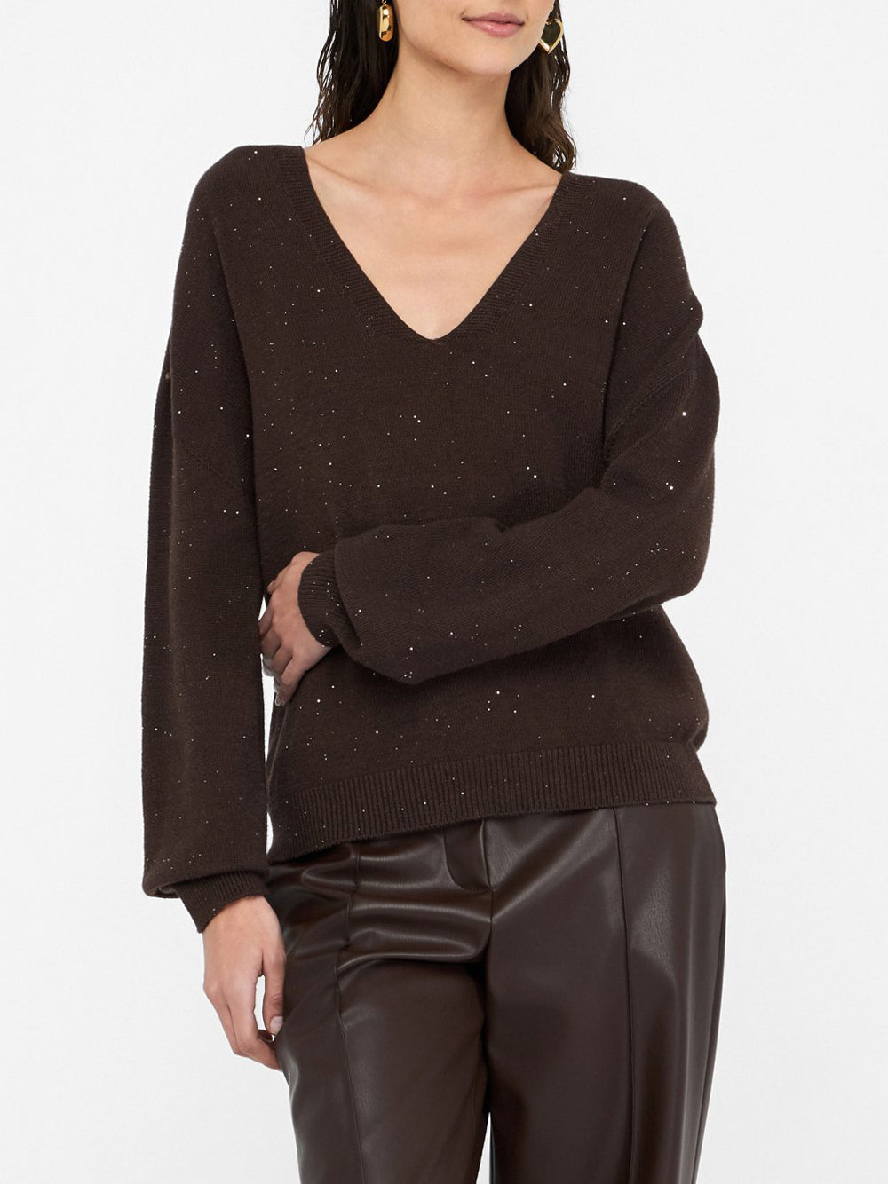 Maglia Liu Jo da Donna - Marrone