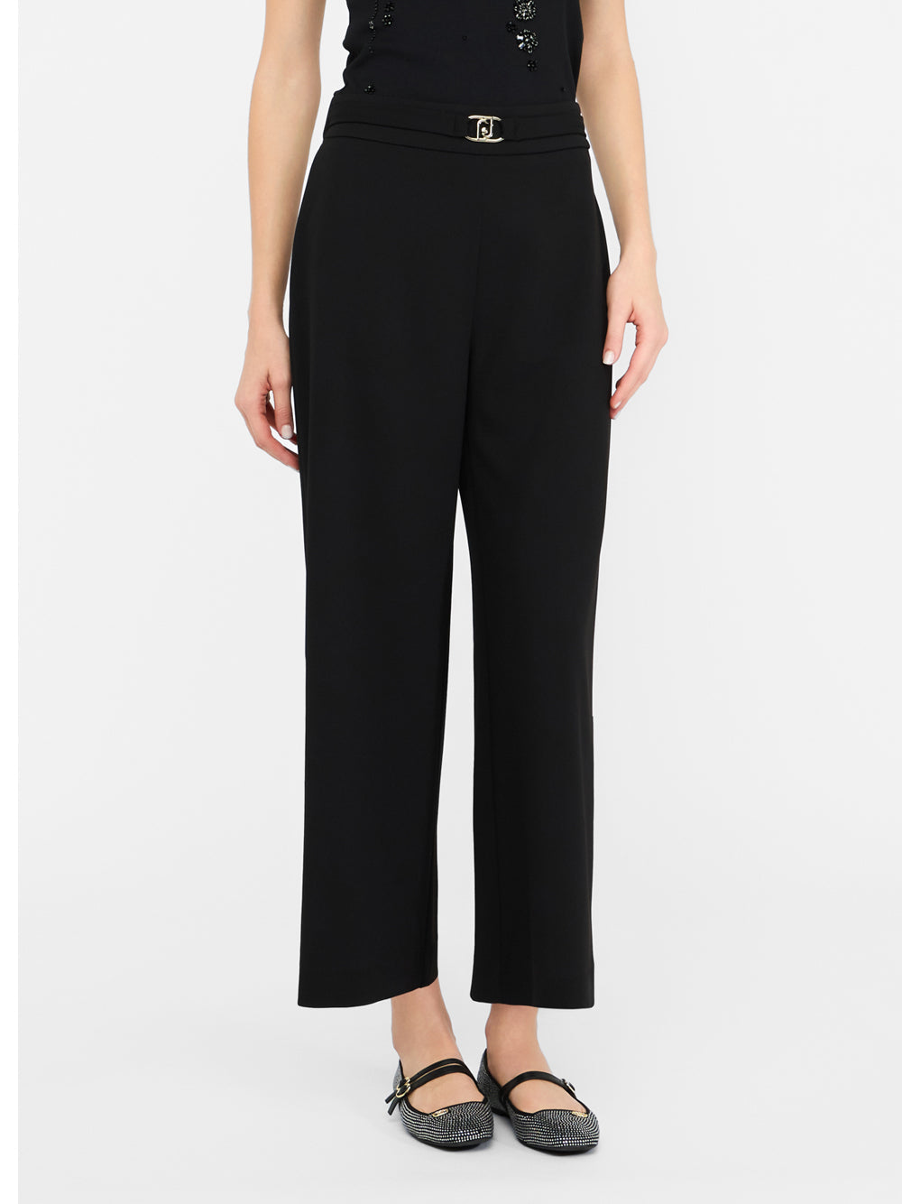 Pantalone Zampa Liu Jo da Donna - Nero