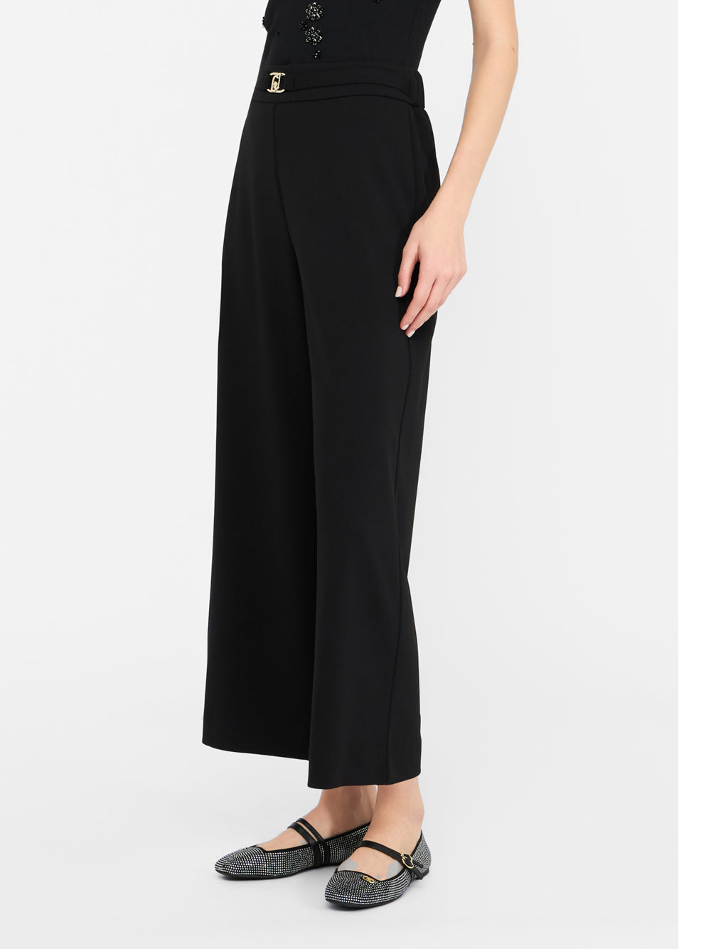 Pantalone Zampa Liu Jo da Donna - Nero