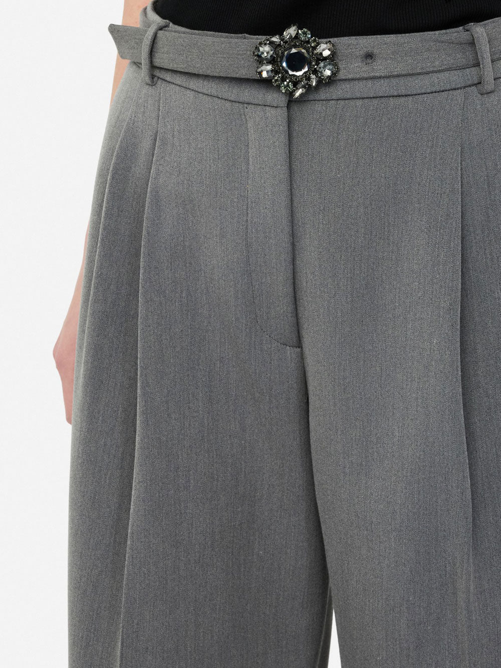 Pantalone Palazzo Liu Jo da Donna - Grigio