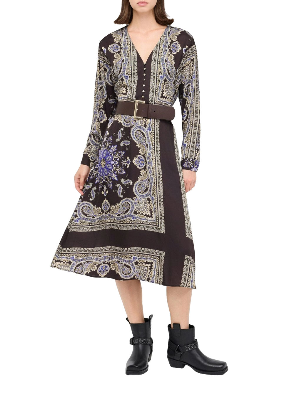 Vestito Midi Liu Jo da Donna - Multicolore