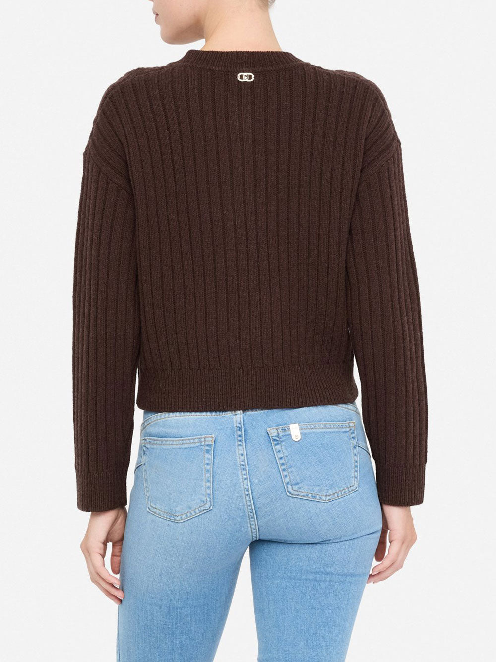 Cardigan Liu Jo da Donna - Marrone