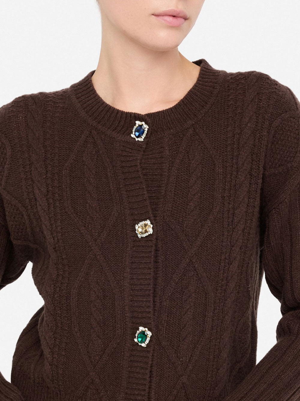 Cardigan Liu Jo da Donna - Marrone