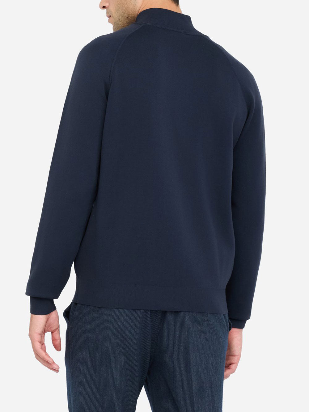 Felpa Zip Liu Jo da Uomo - Blu