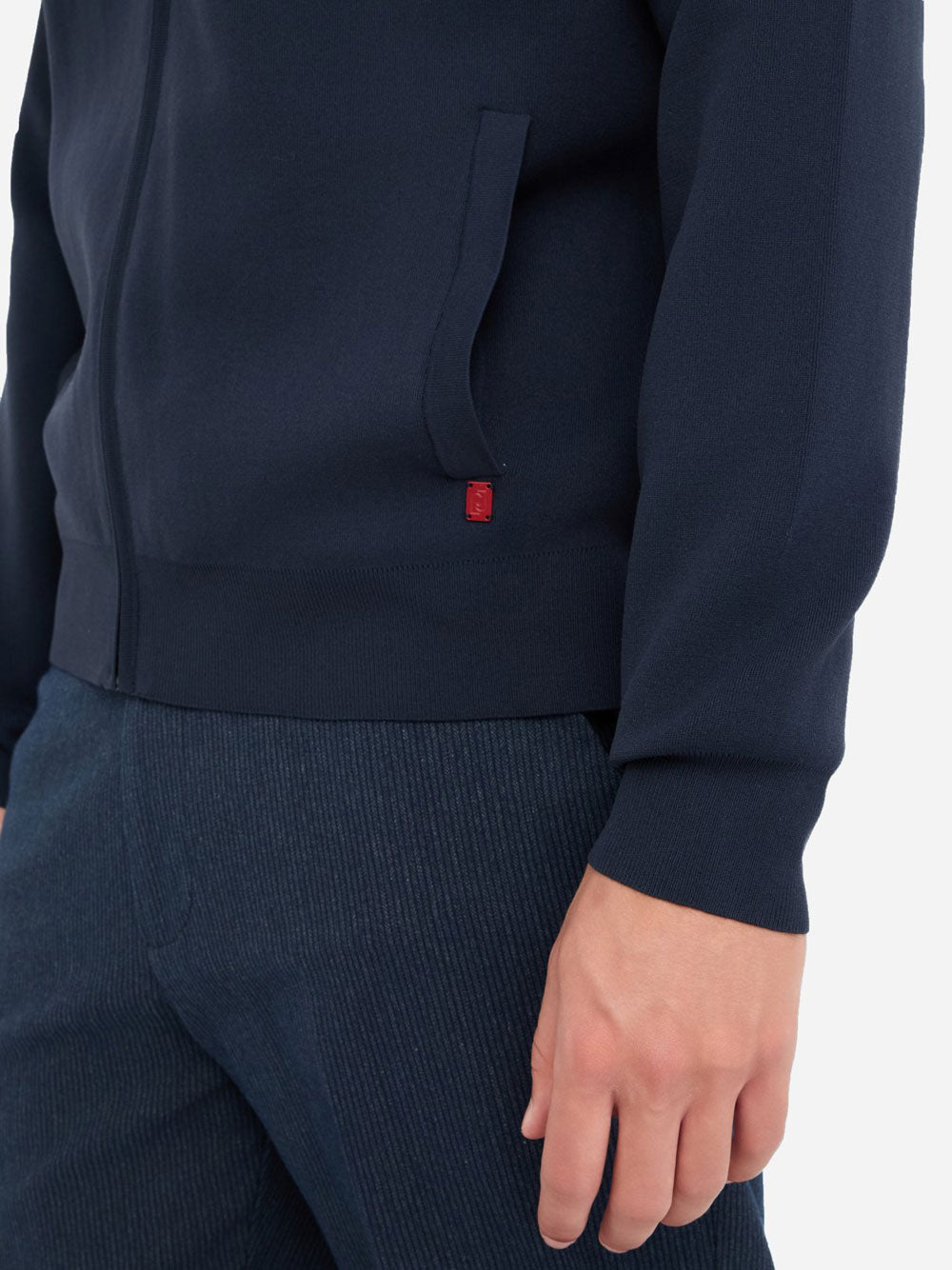 Felpa Zip Liu Jo da Uomo - Blu