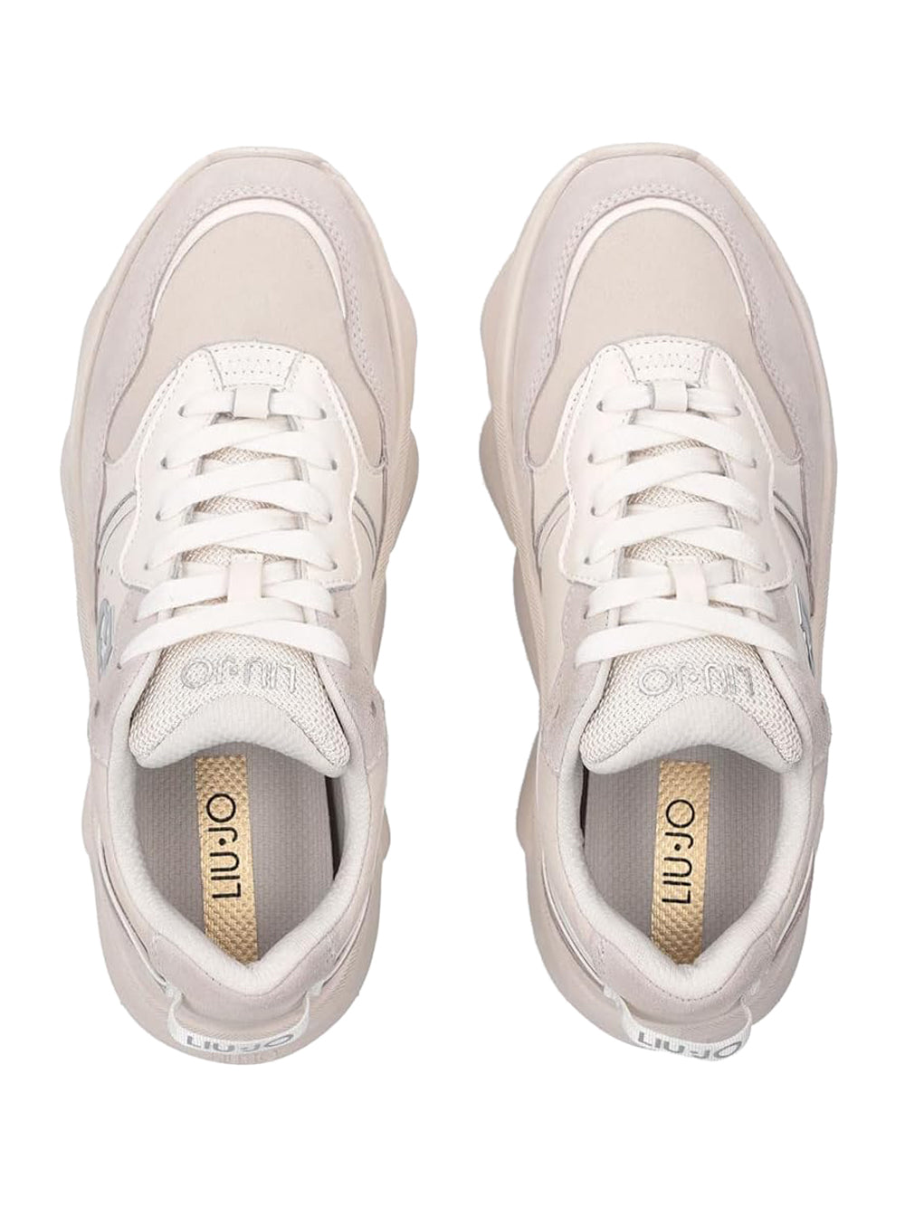 Liu Jo Liu Jo Sneakers Donna Mod. BF5061STEFFY01 P0304 S1400 LATTE Bianco
