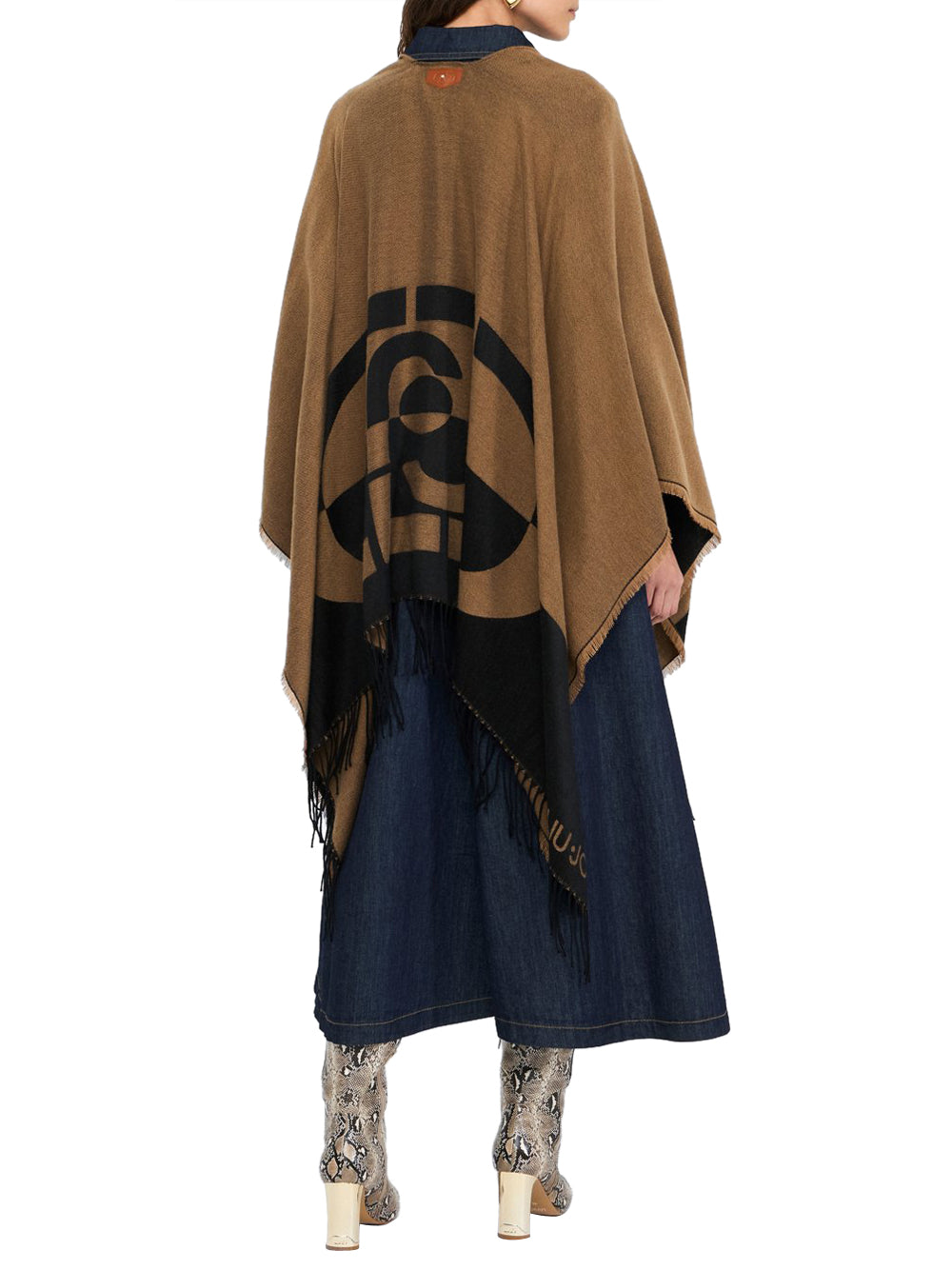 Liu Jo Liu Jo Poncho Donna Mod. 2F5031 T0300 00070 Fantasia Multicolore